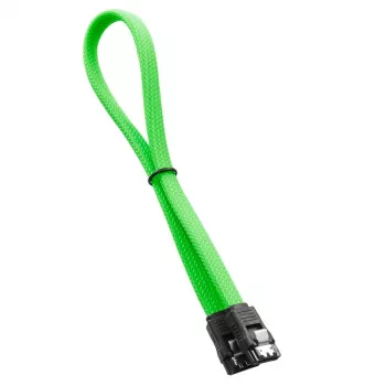CableMod ModMesh - SATA-kaabel - Serial ATA 150/300/600 - SATA (W) to SATA (W) - 60cm - Heleroheline (CM-CAB-SATA-N60KLG-R)