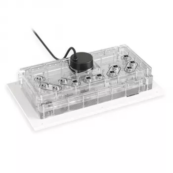 Alphacool Distroplate Apex Dark Base Pro 901 RGB Support — jaotusplaat arvuti vesijahutuseks, mudel 14658