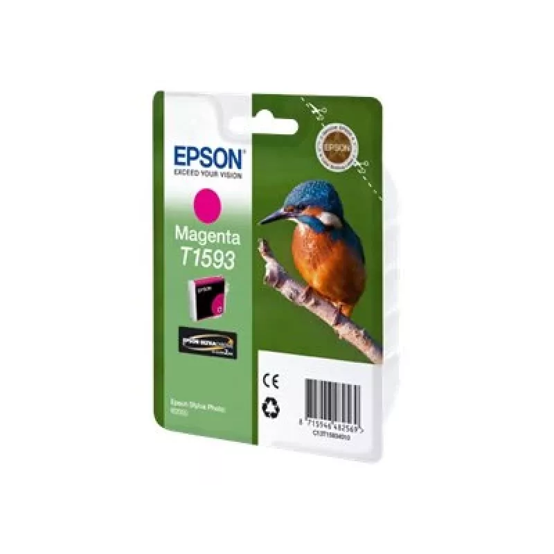 Epson T1593 magenta, magenta, Pigmenttint, 17 ml, 1 tk, 1200 lehekülge