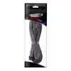CableMod C-Series Pro ModMesh Sleeved 12VHPWR PCI-e kaabel for Corsair (Carbon, 16-pin to Triple 8-pin, 600mm)
