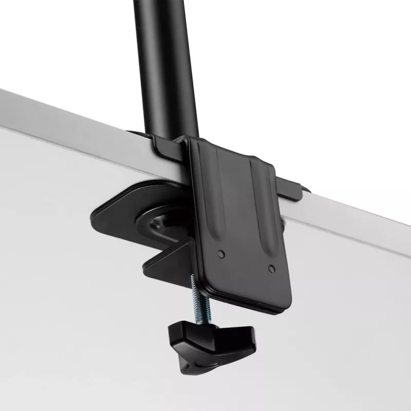 Maclean MC-929 lauaplaadi tugevdusplaat monitori lauakinnitustele, must