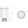 Siseruumide pöörlev LED-andur EZVIZ T55 — valge plastik, AA patarei, Ø 5,5 cm, kõrgus 95 mm