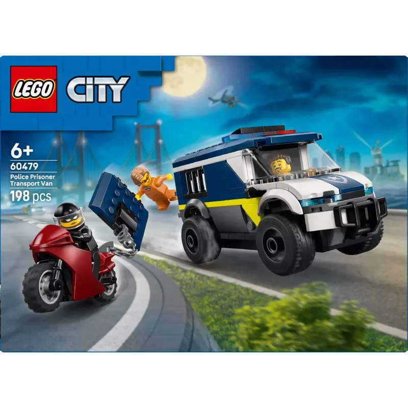 LEGO CITY 60479 Politsei vangitranspordi veok
