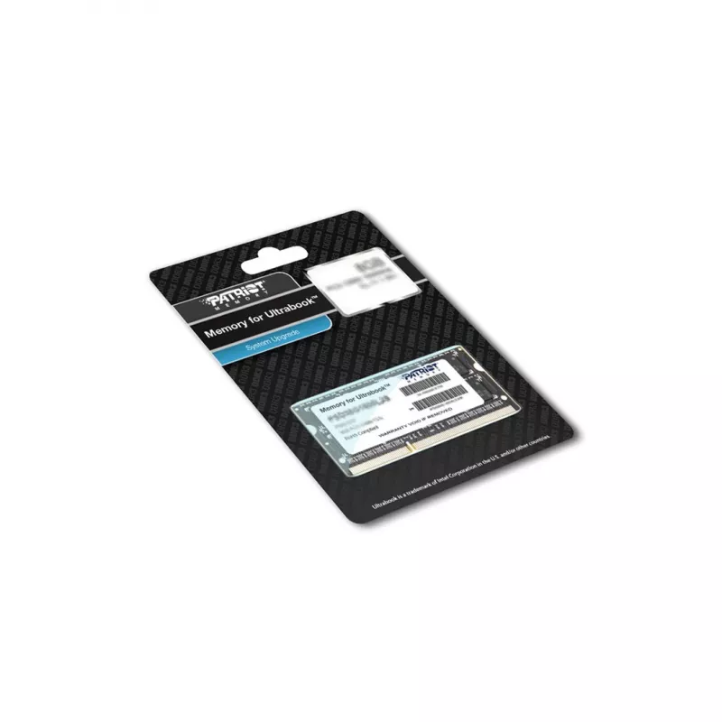 Sülearvuti mälu PATRIOT 8GB DDR3 1600MHz 204-kontaktiga SO-DIMM 1,35V