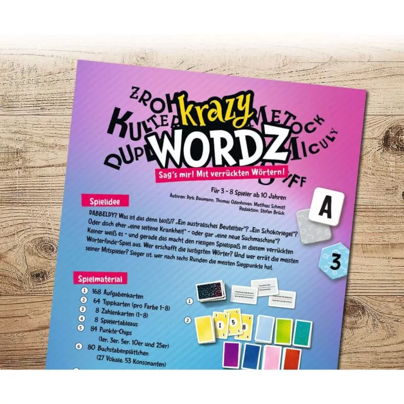 Krazy Words, peomäng