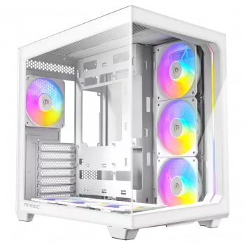 Antec C5 - Midi Tower - arvuti - valge - ATX - ITX - micro ATX - klaas - plastik - teras - 3x 120 mm (0-761345-10034-2)