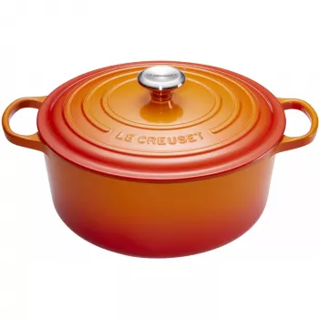 Le Creuset Signature ümmargune 20 cm ahjuroog punane (21177200902430)
