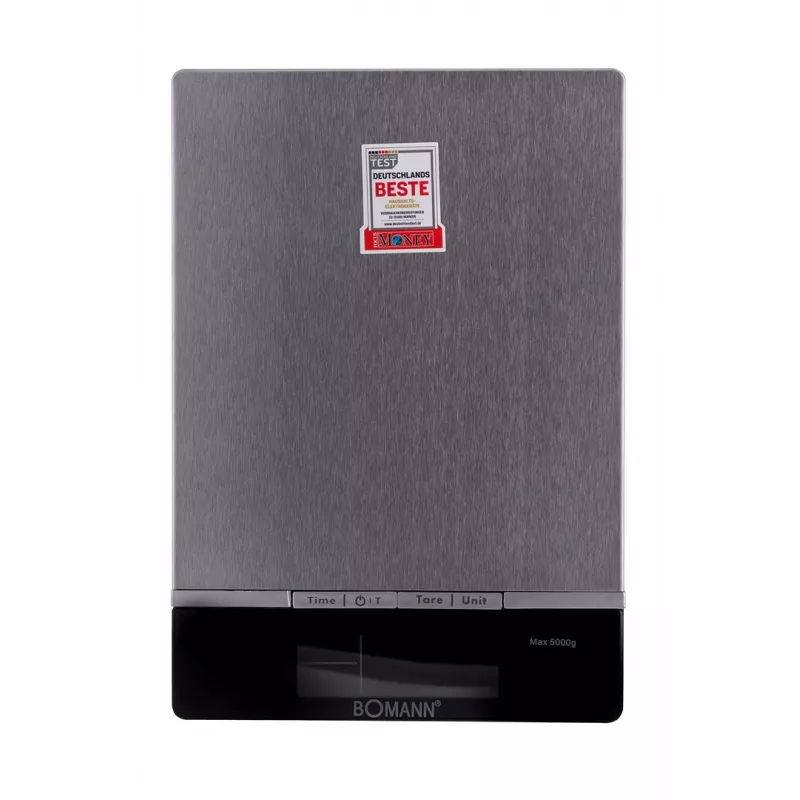 Bomann KW 1421 CB - LCD - must - roostevaba teras - 160 x 230 x 18 mm - 18 mm - AAA - roostevaba teras (614211)