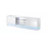 Cama TV-kapp QIU 200 MDF valge läikiv/valge läikiv