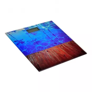 Elektrooniline isiklik kaal ESPERANZA EBS011 — 4 anduriga klaasplatvorm, max 180 kg, täpsus 100 g, LCD-ekraan 70x34 mm, CR2032 aku
