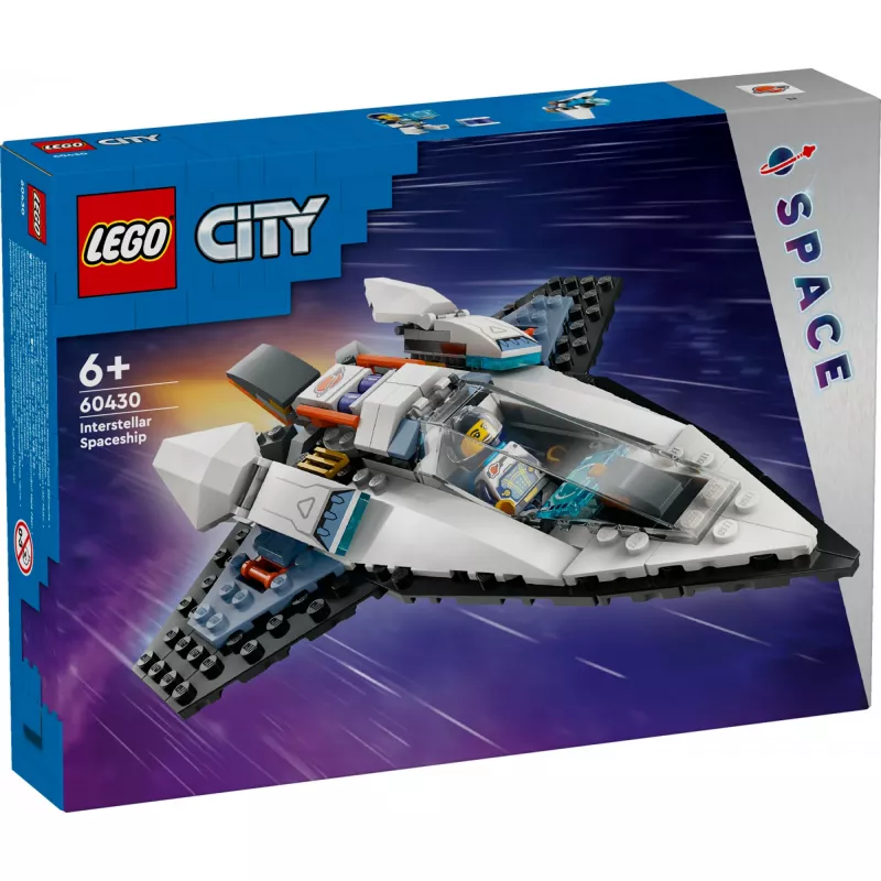 LEGO City ehituskomplekt Kosmoselaev 60430 — 240 detaili, 1 minifiguur, vanusele 6+, 170×220×40 mm