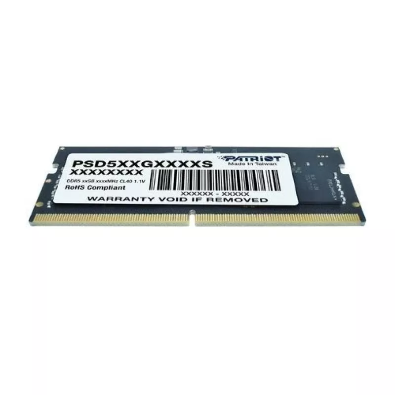 Lauaarvuti/serveri mälu PATRIOT DDR5 8 GB 5600 MT/s 288-kontaktiline UDIMM 1,1V On-Die ECC