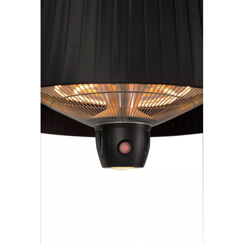 Infrapunakütteseade SUNRED ARTIX C-HB, 1500 W, must, IP24 välistingimustes kasutamiseks