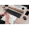 Savio KB-02 klaviatuur Kodu/Kontor USB QWERTY Must