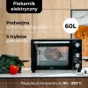 Elektriahi Adler AD 6028 — 60 L, 2000 W, vabalt paigutatav, pöördnupud, rotisserie, max 230°C, must