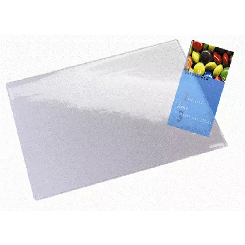 Leitz Plus lauamatt, läbipaistev, polüvinüülkloriid (PVC), 650 mm, 500 mm, 1 tk