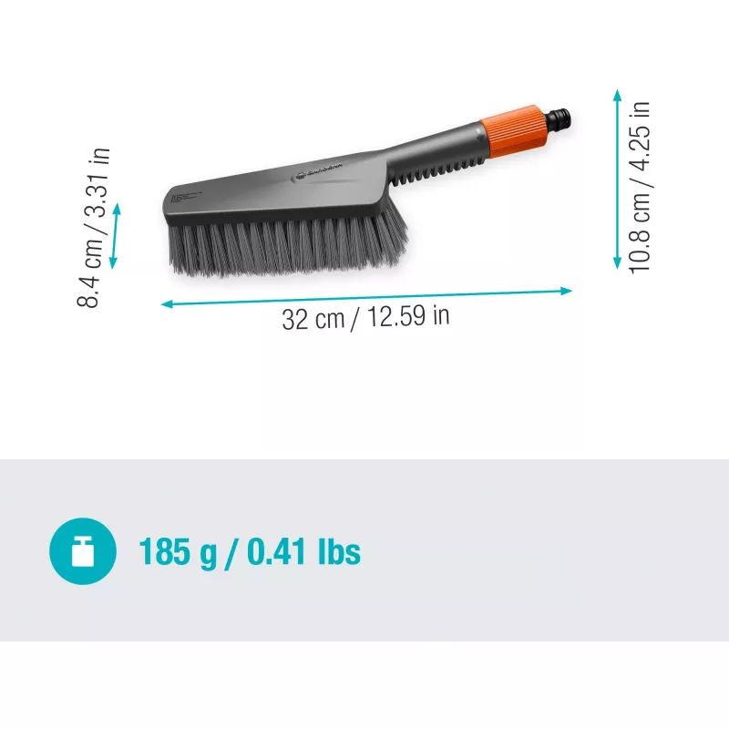 GARDENA Cleansystem pesukomplekt pehme käsiharjaga M