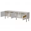 TV-kapp cama meble INSERTO 3D1W 190x40x62 cm kašmiirviimistlus LEDiga