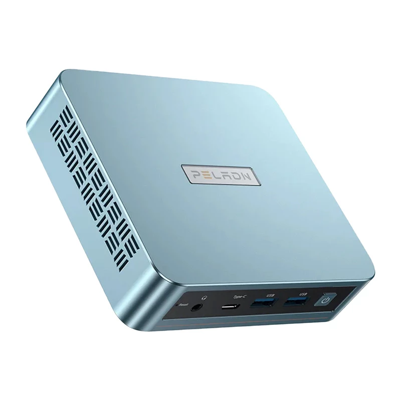 Mini PC Peladn WI-6 N150 — 16 GB muutmälu, 512 GB SSD, kompaktne lauaarvuti