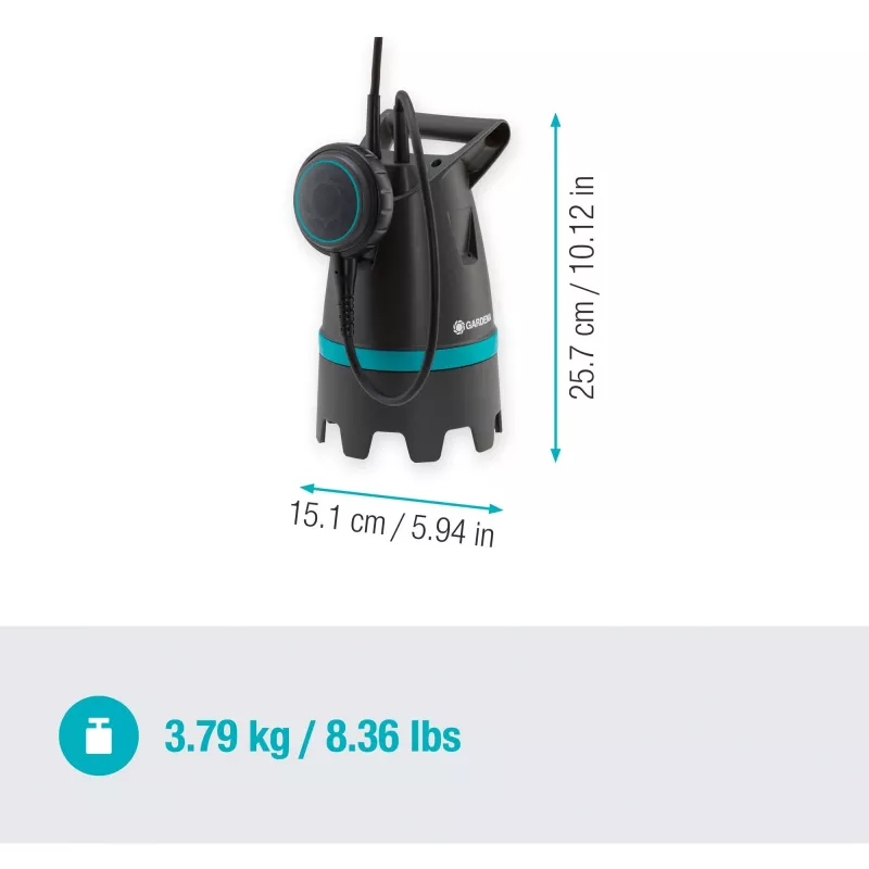 Gardena 09008-47 aiatööriist 10500 L must