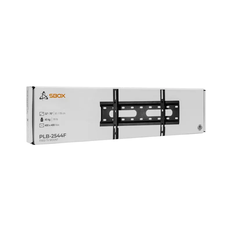 TV seinakinnitus SBOX PLB-2544F-2 32–70-tollistele teleritele, kuni 45 kg, VESA 400x400