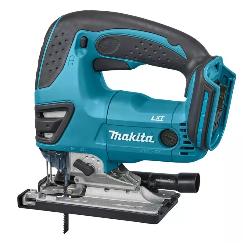 Tikksaag Makita DJV180ZX juhtmeta korpuseta — 3-astmeline pendel, 0–2600 SPM, käigupikkus 26 mm, lõikesügavus puidus 135 mm