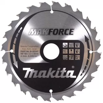 Makita MAKFORCE - Ketassaeleht - puidule - 190 mm - 24 hammast