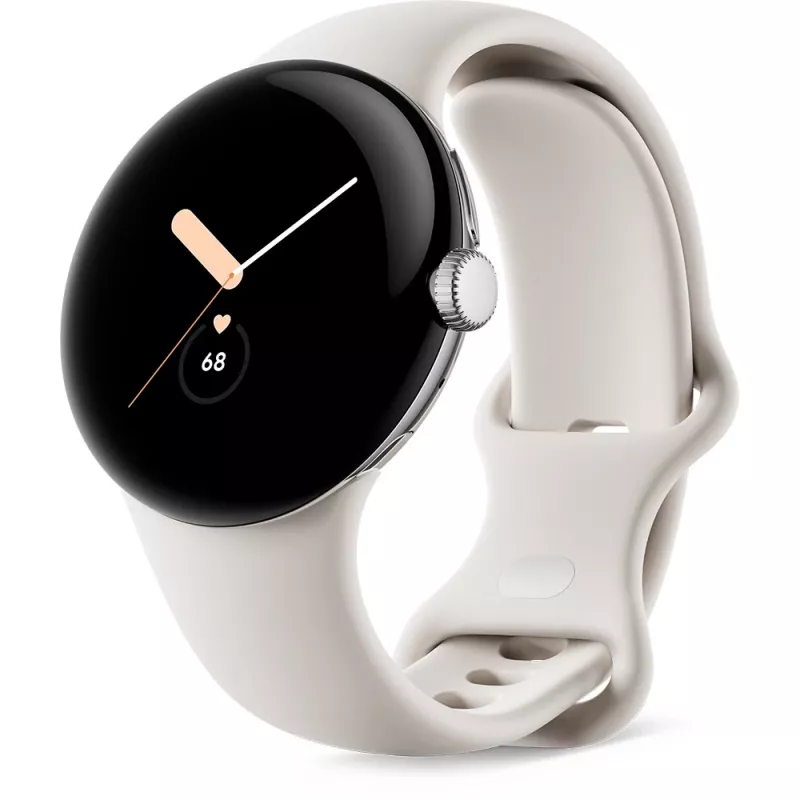 Google - Nutirihm - Väike / Suur - Chalk - Google Pixel Watchile (GA03264-WW)