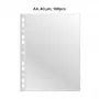 AD Class PUNCHED POCKET Cristal Clear A4 40 micr., pakk 100 tk