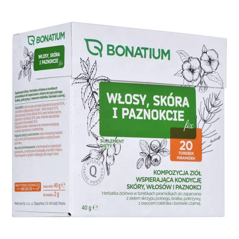 Bonatium taimetee juustele, nahale ja küüntele Fix 20 tk