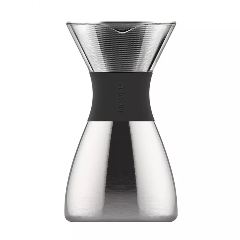 Asobu PourOver külmpruulimise kohvimasin Must, Hõbedane
