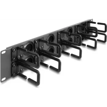 Kaablihalduspaneel DeLOCK 66746 Hall Metall Plastik 19 tolli