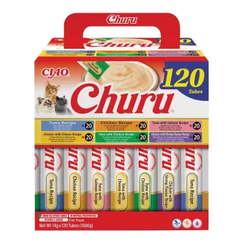 INABA Churu Tuunikala ja kana segu - kassimaiused - 120x14g
