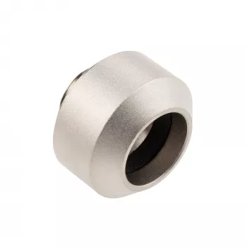Hardtube Fitting 14 mm by OPTIMUS, Satin Nickel — kompressioonühendus jäigale PC-jahutustorule