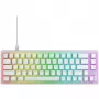 CHERRY K5V2 Compact klaviatuur Gaming USB QWERTY English Valge 67 klahvi RGB LED