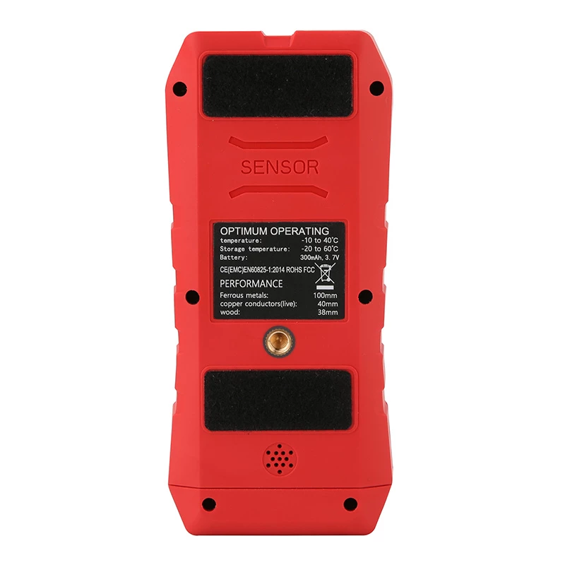 Metalli- ja puidudetektor Unit UT387E — tuvastussügavus: metall kuni 100 mm, puit kuni 38 mm