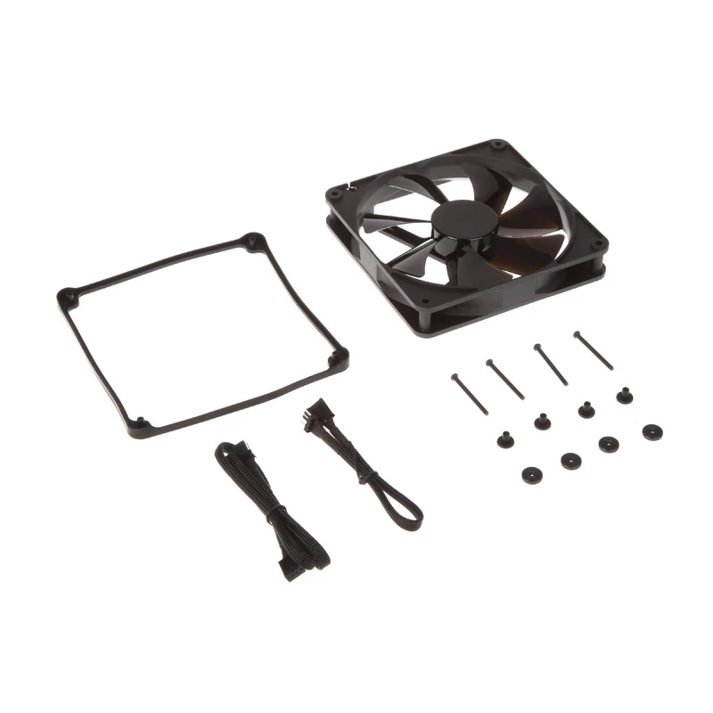 Noiseblocker NB-BlackSilent Pro 140mm korpuse ventilaator - must