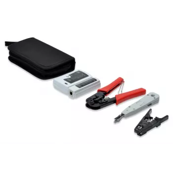 Digitus DN-94022 võrgu tööriistakomplekt CAT 5e, CAT 6, CAT 7 paigaldusteks