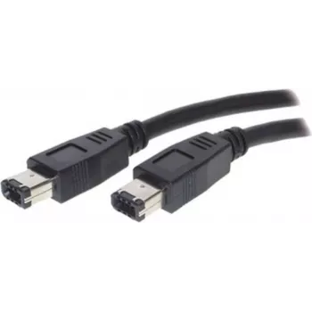 FireWire'i kaabel ShiverPeaks 77205 — 6 kontaktiga pistik, kiirete IEEE 1394 ühenduste jaoks