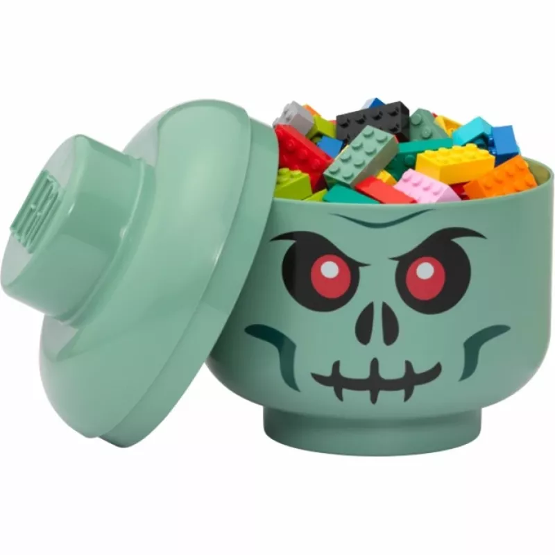Hoiukarp Room Copenhagen LEGO pea skelett väike, roheline/must