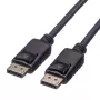 ROLINE 11.04.5767 DisplayPort-kaabel 1,5 m Must (11.04.5767)