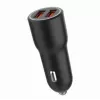 Autos mobiilseadme laadija Gembird TA-UC-A2QC36-CAR-01, 36 W, 12–24V, sigaretisüütaja pesa, must