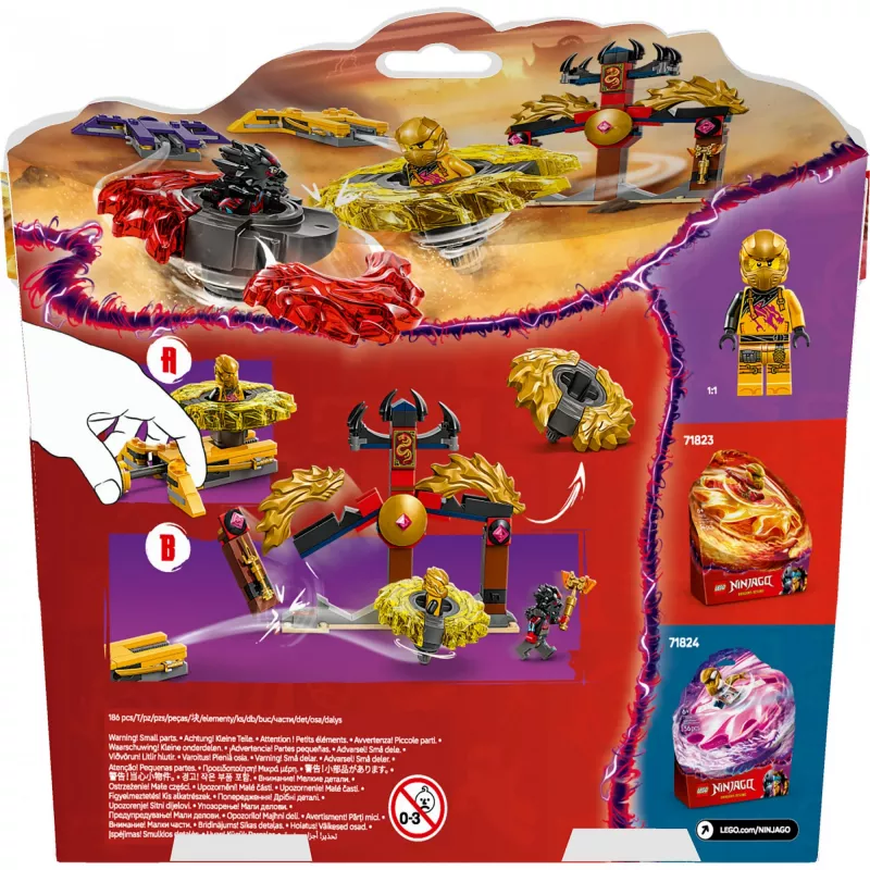 LEGO NINJAGO 71826 Draakoni Spinjitzu lahingupakk