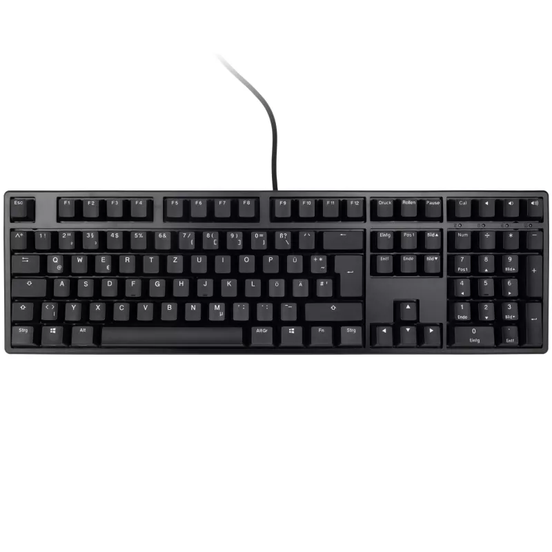 Ducky Origin Phantom Must klaviatuur universaalne USB QWERTZ saksa