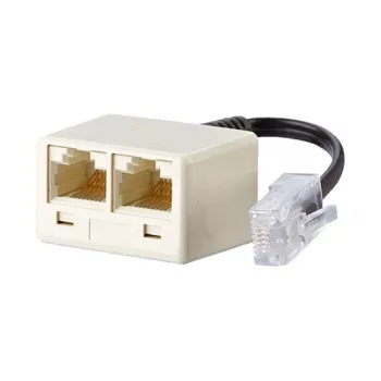 METZ CONNECT UAE - võrguadapter - RJ-45 (emale) kuni RJ-45 (isane) - 10 cm - pärlvalge (130607440101-E)