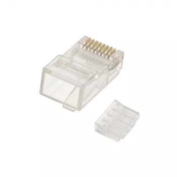 Võrgukaabel Extralink RJ45 pistik CAT6 UTP RJ45 8P8C läbipaistev