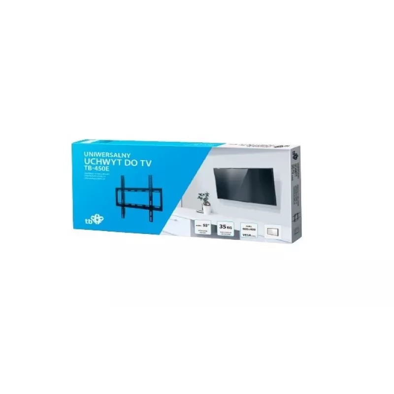 Seinakinnitus telerile TB-450E kuni 55 tolli 35kg max VESA 400x400