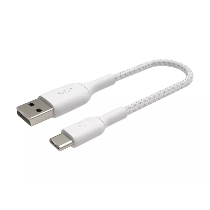 USB-kaabel Belkin CAB002BT0MWH 0,15 m USB A USB C Valge