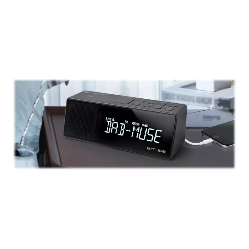 Muse M-172 DBT kaasaskantav DAB+/FM RDS raadio, must