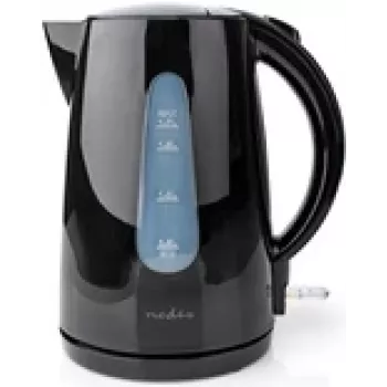 Nedis KAWK130EBK - 1,7 l - 2200 W - must - plastik - veetaseme indikaator - juhtmevaba (KAWK130EBK)